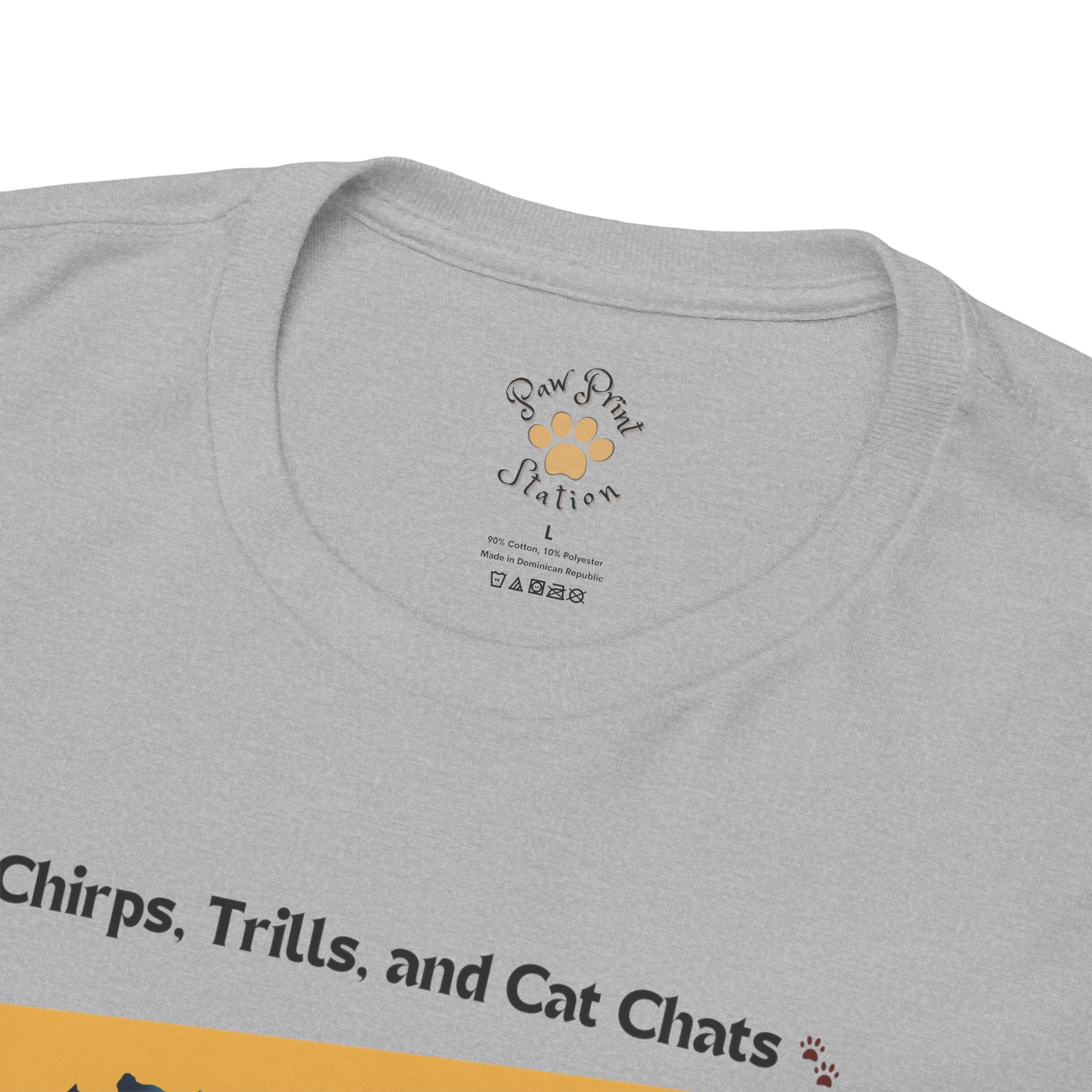 Men's -  Chirps, Trills, and Cat Chats: Maine Coon Conversations T-Shirt