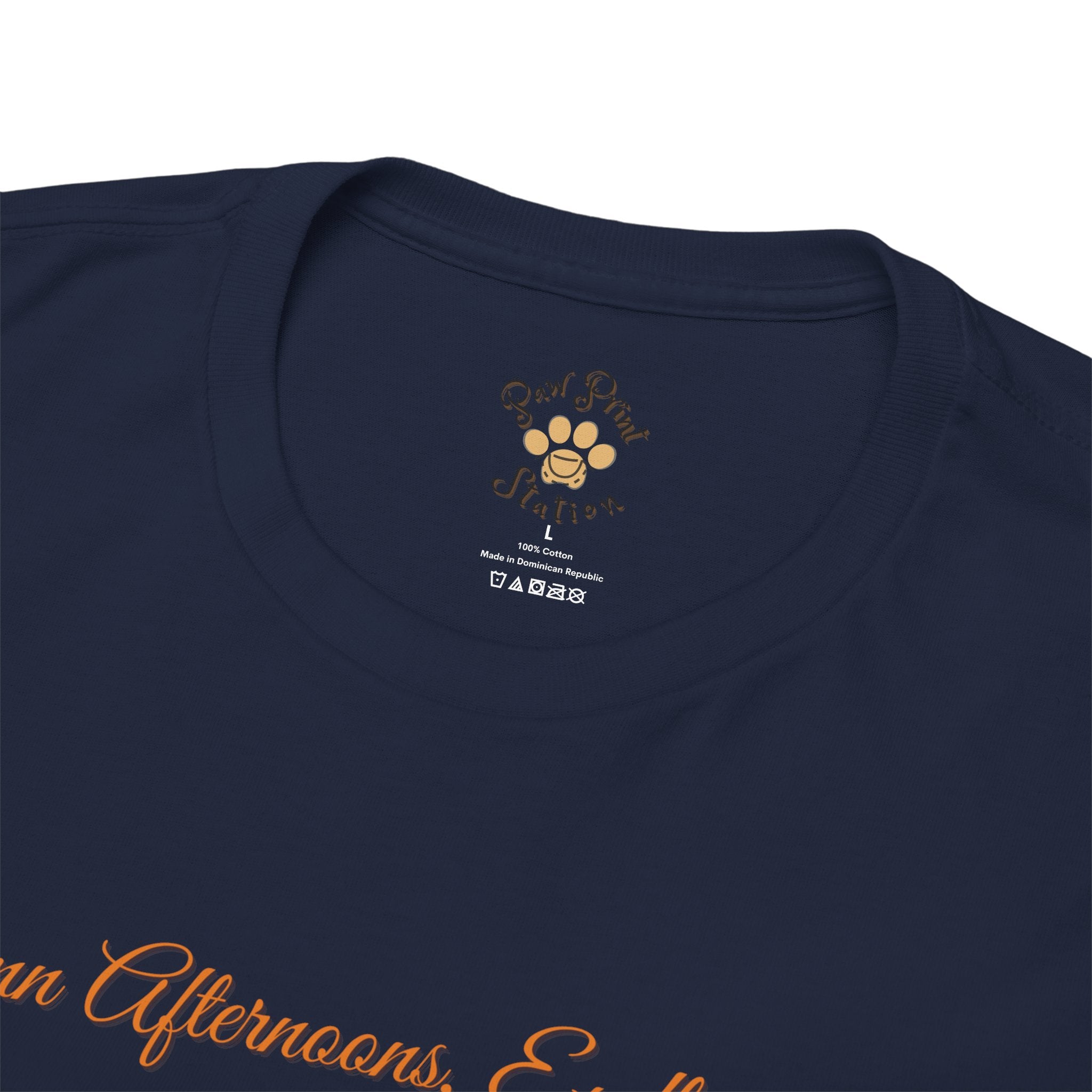Unisex T-Shirt – Autumn Afternoons, Endless Purrs: Persian Cat Fall Shirt