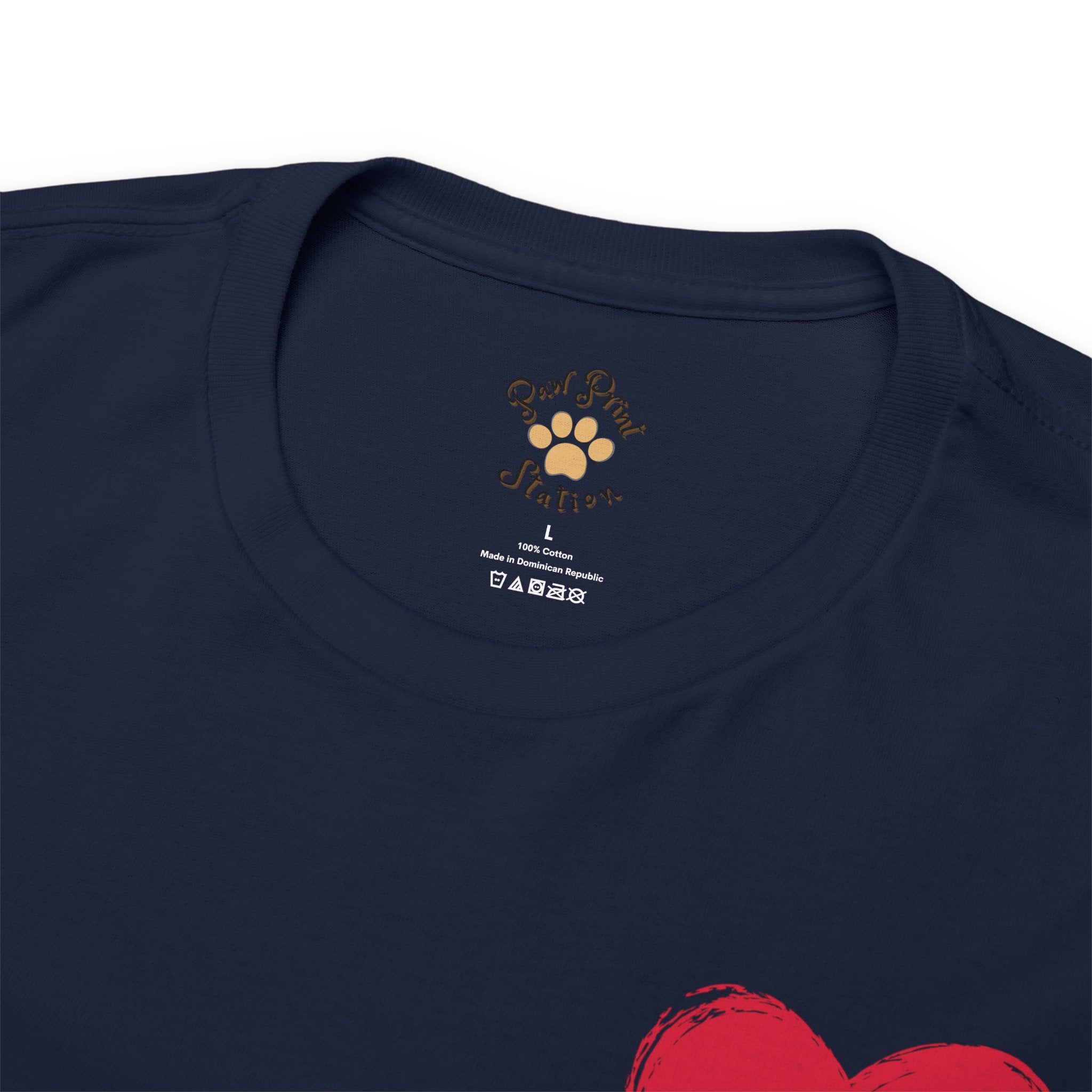 "Heart Paw" Cotton Tee