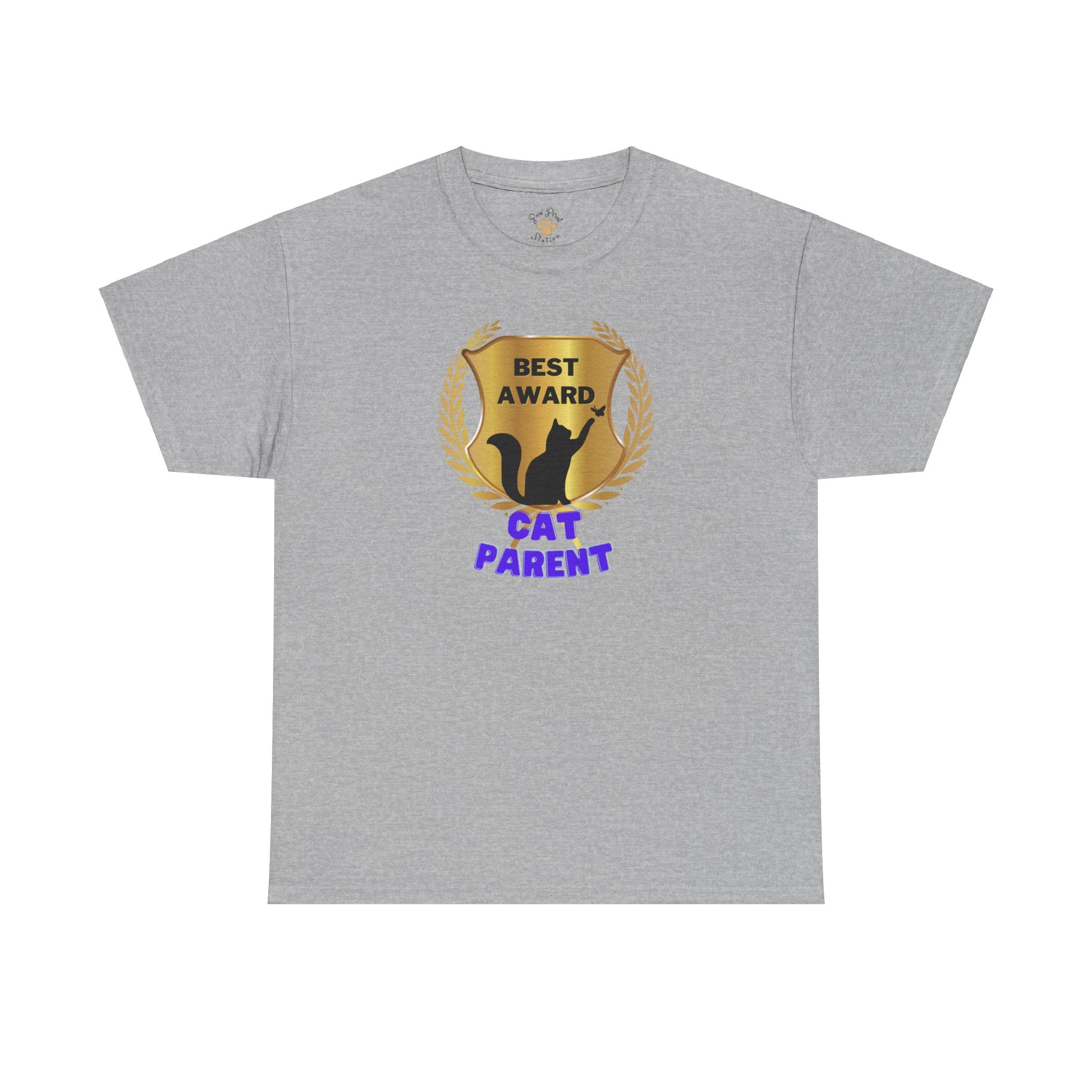 "Best Award Cat Parent" Cotton Tee