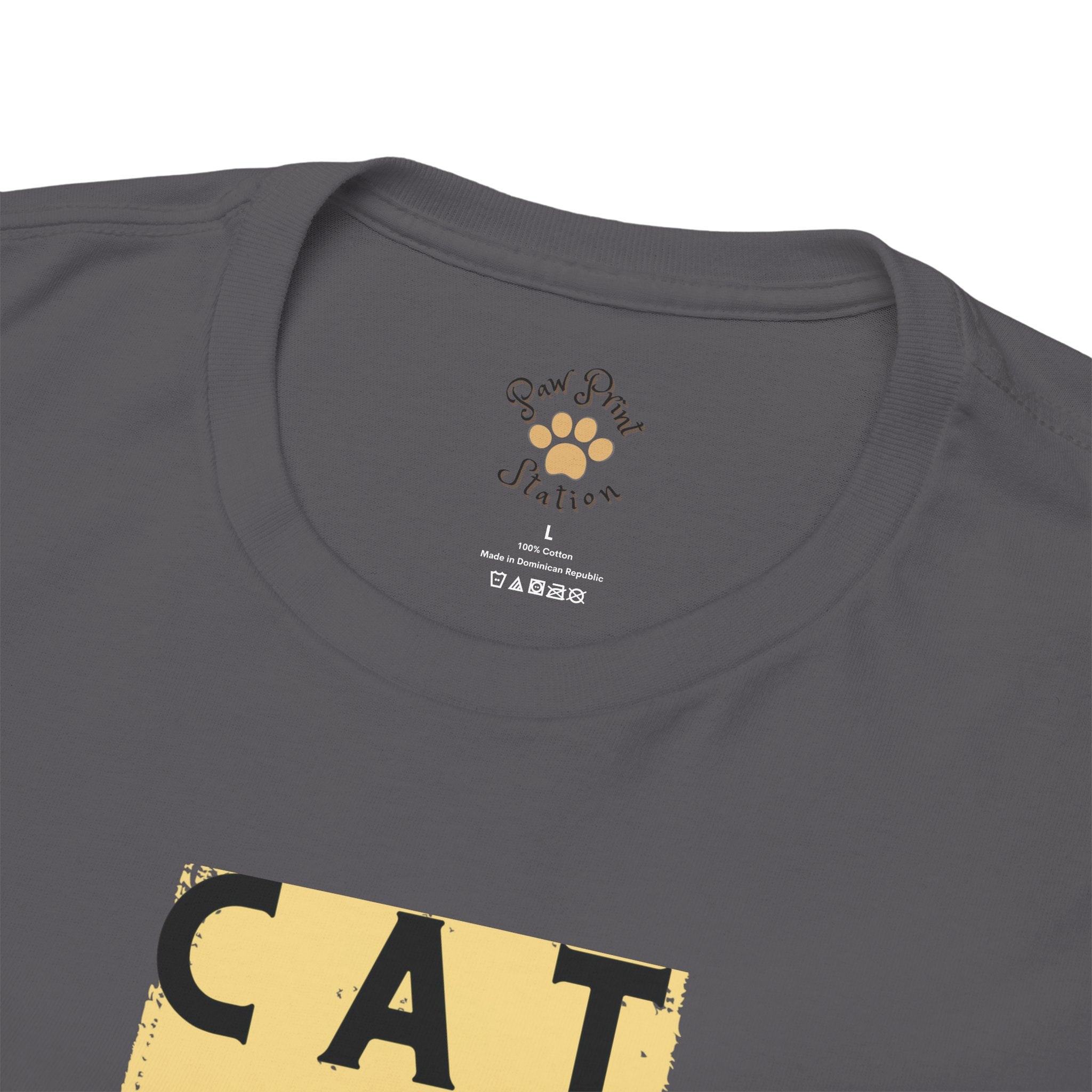 "Aloof Cat" Cotton Tee