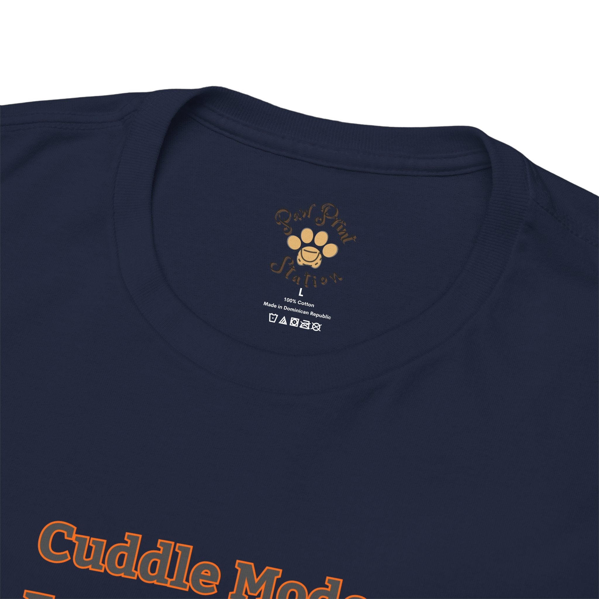 Unisex T-Shirt – Cuddle Mode: Fall Activated: British Shorthair Cat Shirt