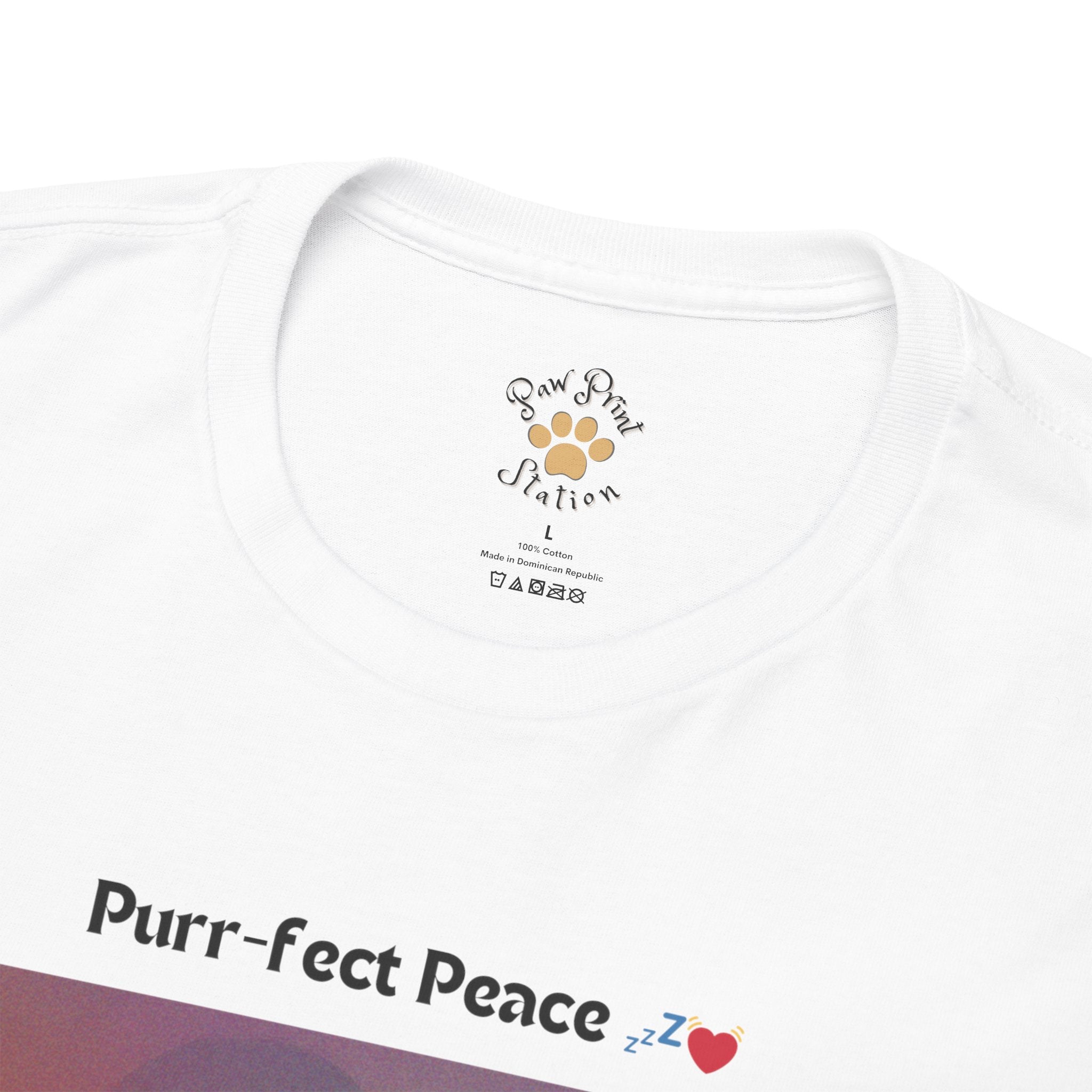 Women's - Purr-fect Peace: Exotic Shorthair Zen T-Shirt