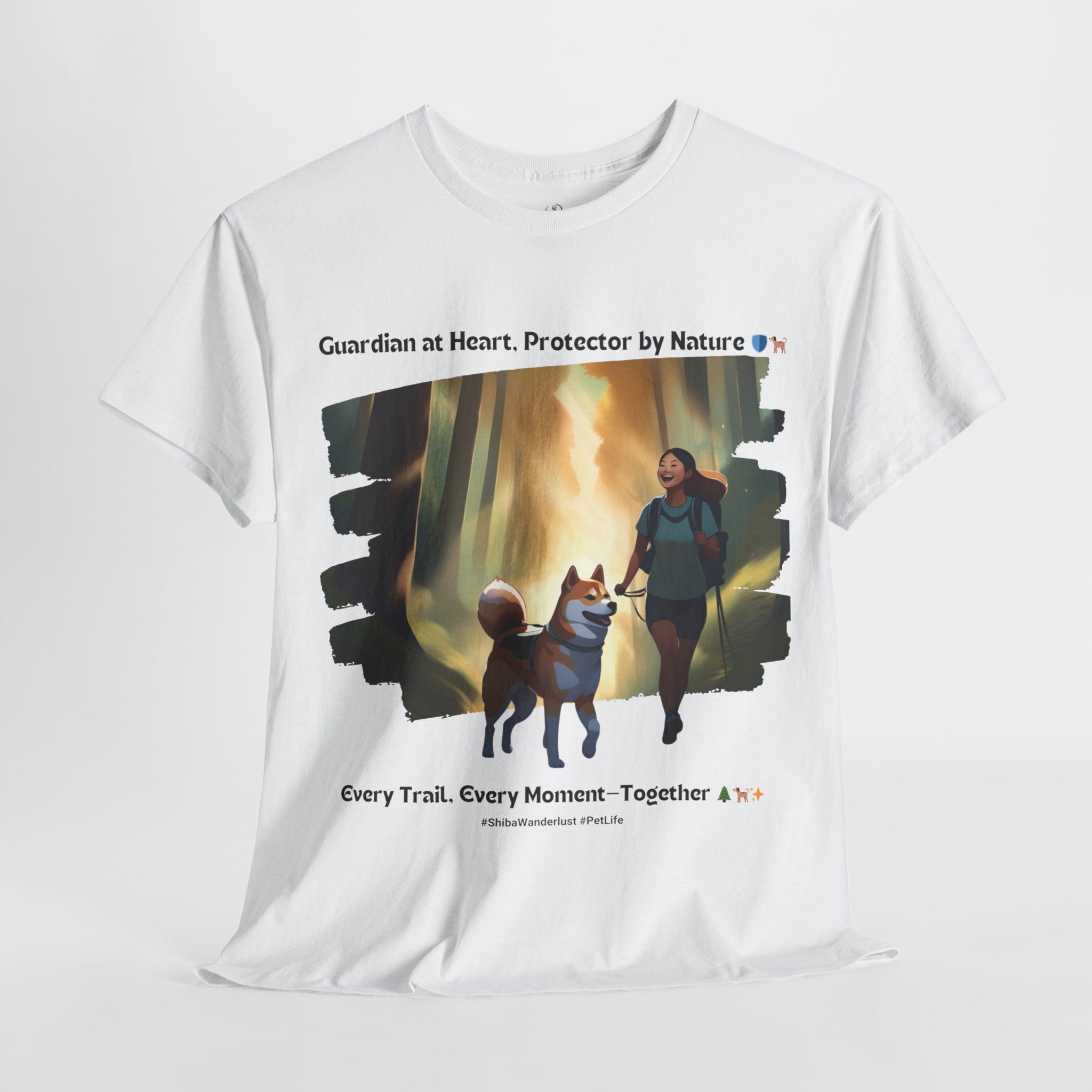 Women's - Guardian of the Wild: Shiba Inu T-Shirt