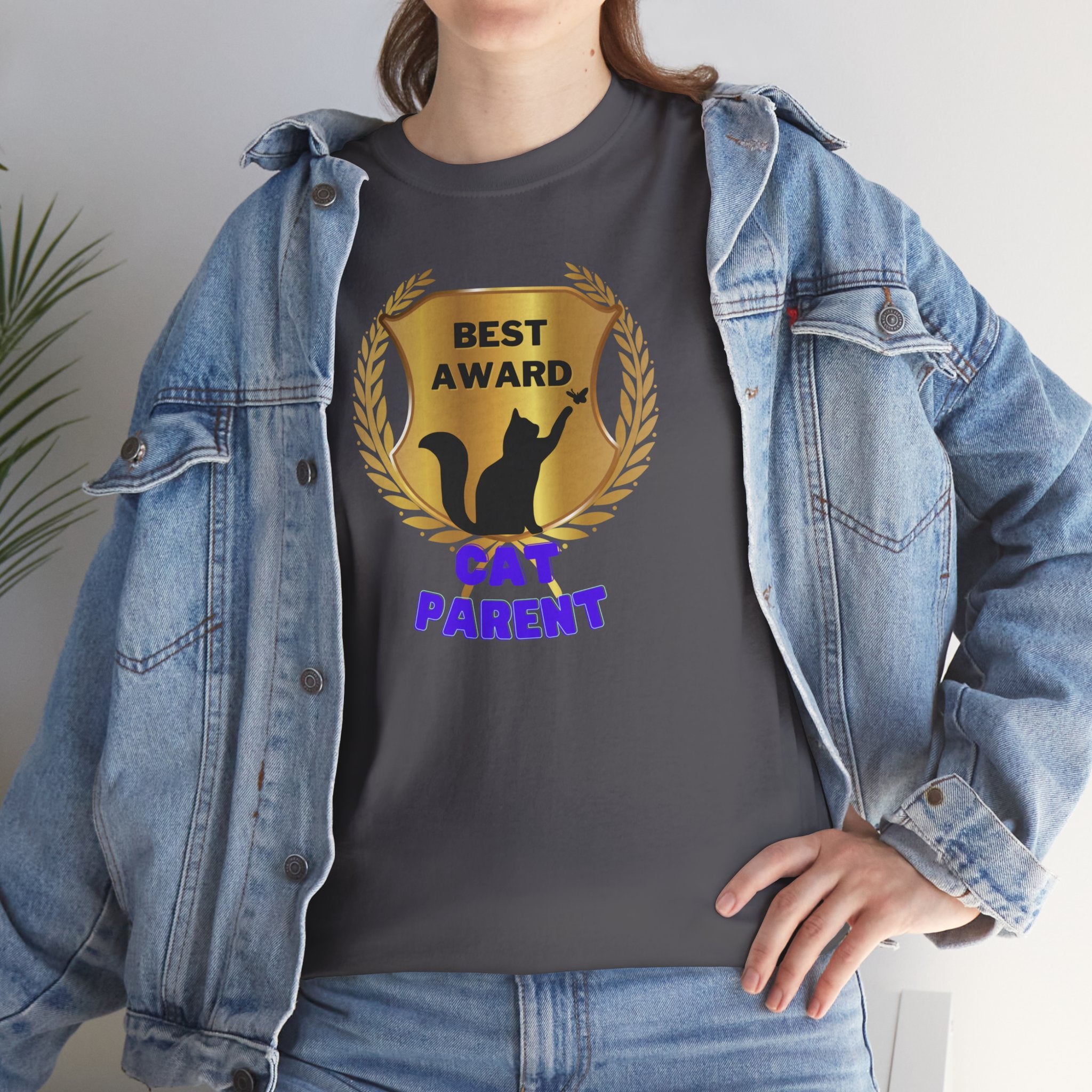 Unisex - Best Cat Parent Award T-Shirt